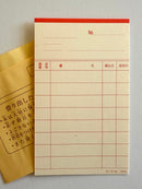 *NEW colors added! · Japanese Library Card (with sleeve)