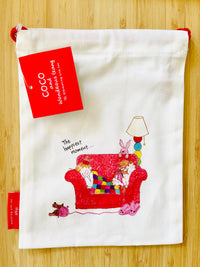 Coco: Drawstring Mini Pouch