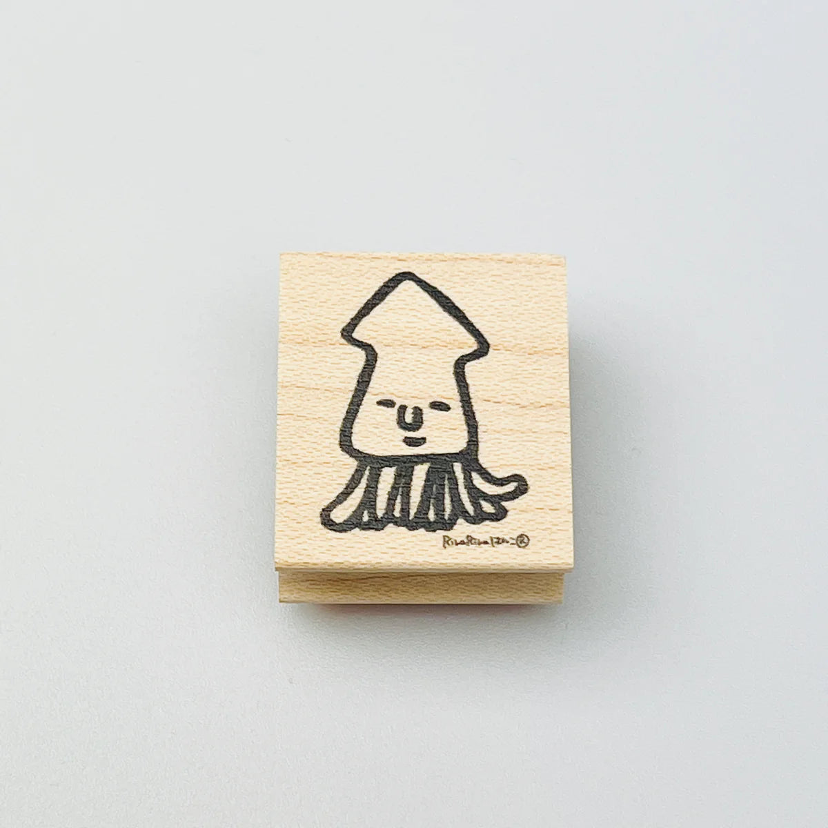 [RiraRira Hanko] Squid-kun rubber stamp