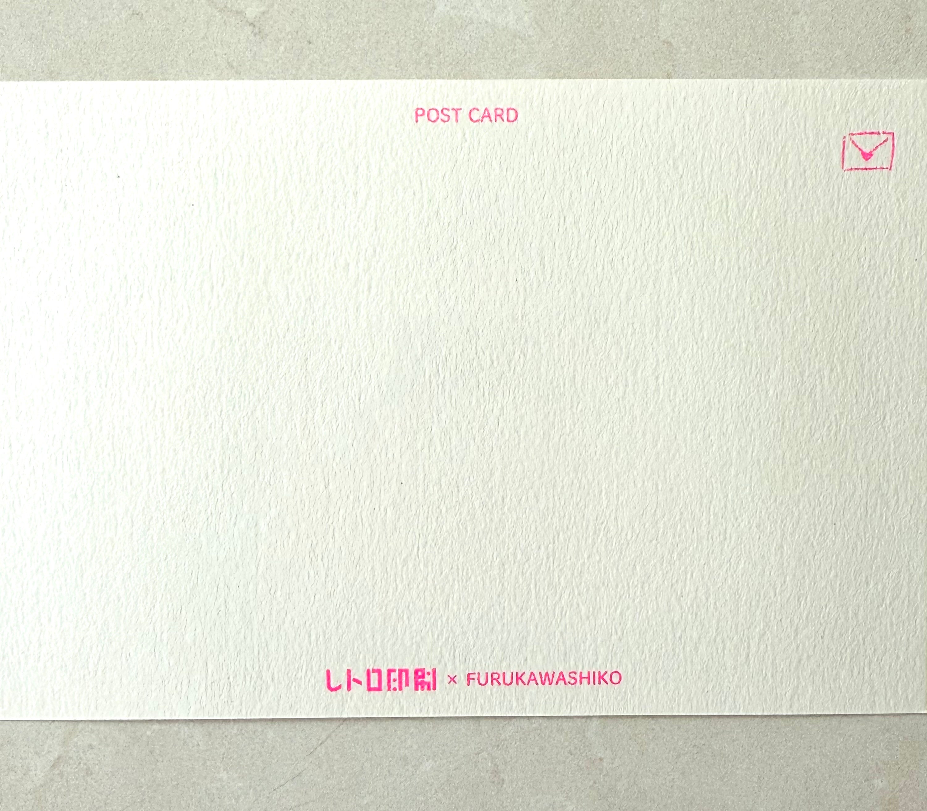 [Furukawashiko] Donut Record postcard