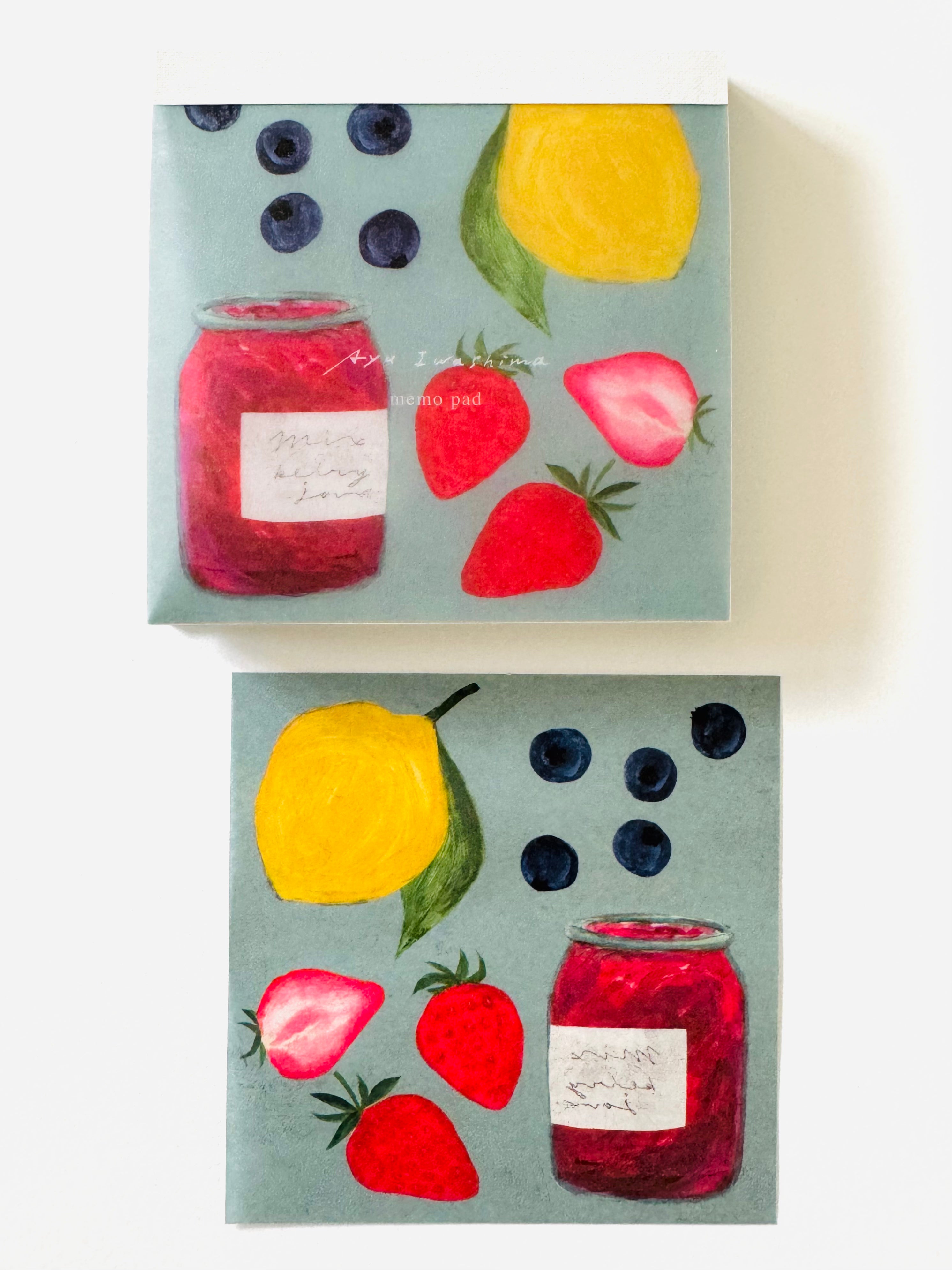 [Ayu Iwashima] Fruit, Jam & Herbs block memo