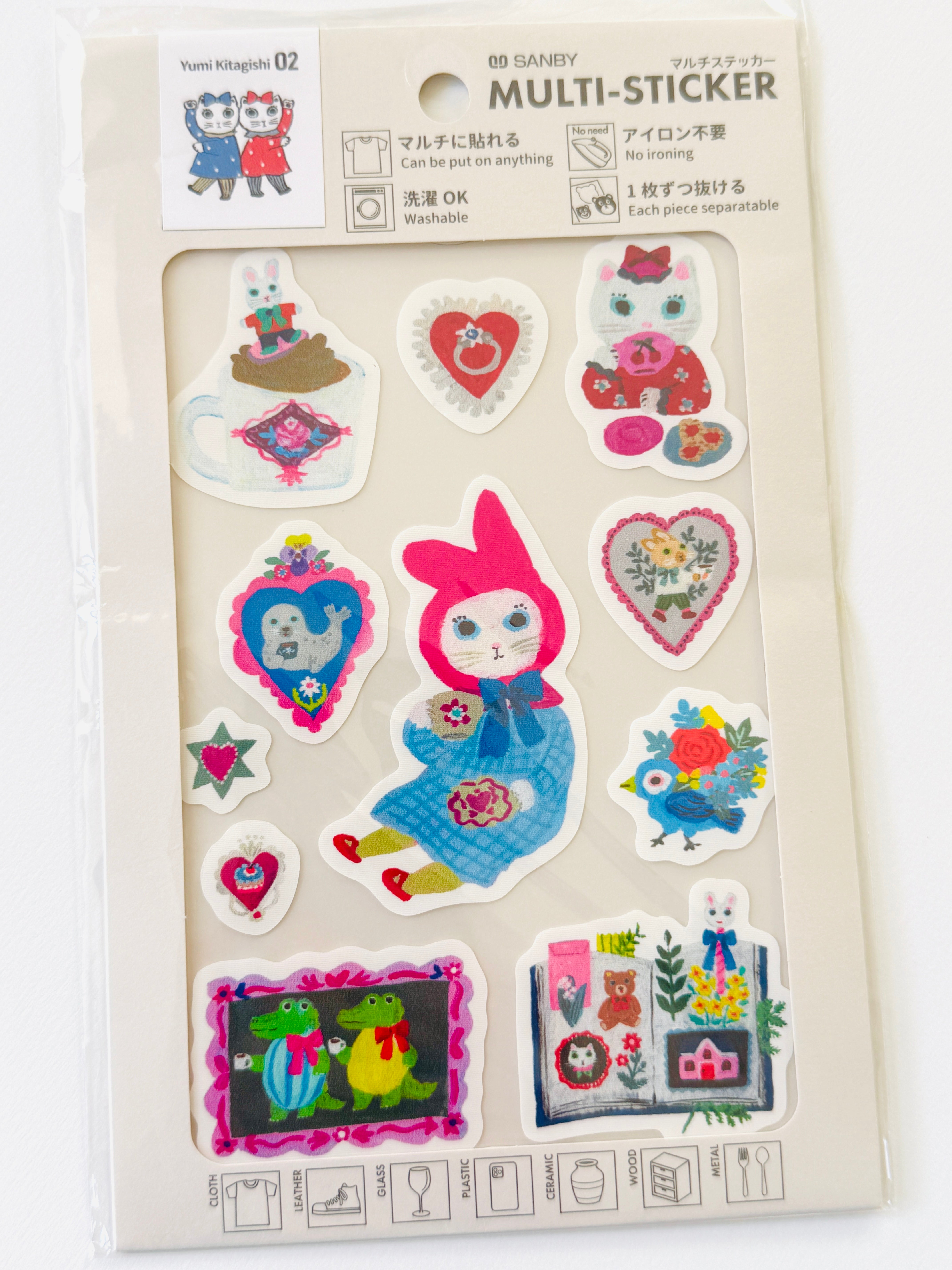 [Sanby] Yumi Kitagishi Tea Time 🫖 Multi-Sticker