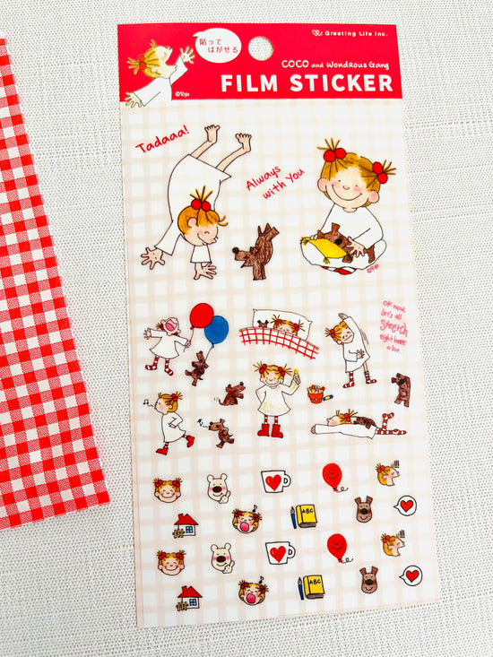 [Coco and Wondrous Gang] Coco Always With You removable sticker sheet