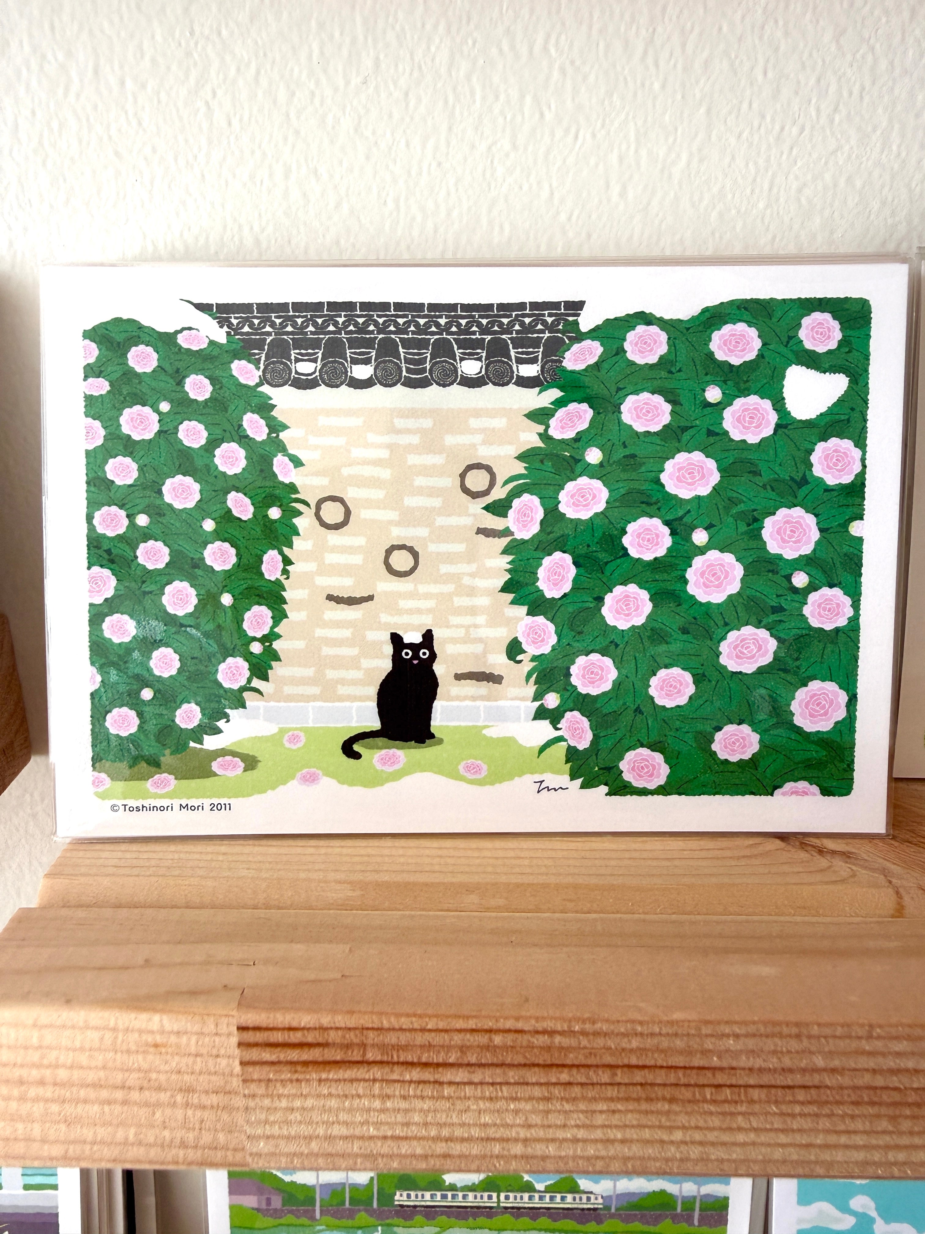 [Tabineko] Original Exclusive: Snow Mischief postcard x Toshinori Mori