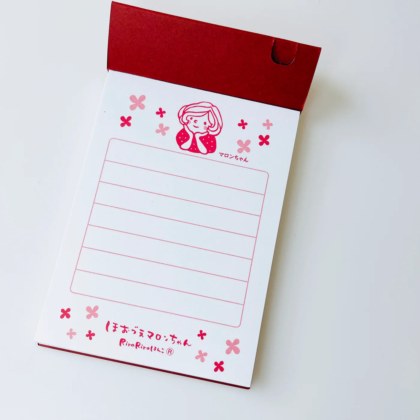 [RiraRira Hanko] Maron Desk Memo Pad