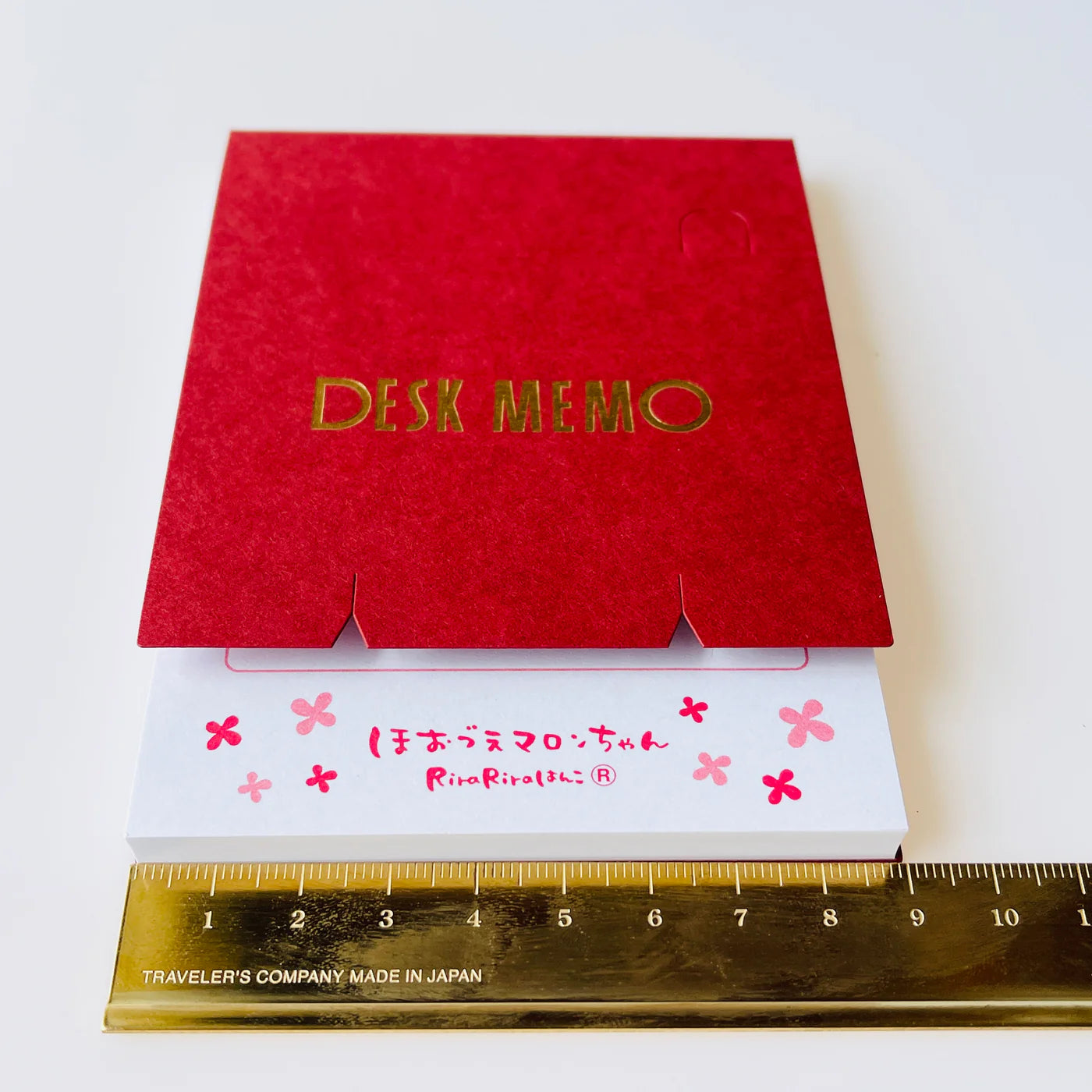 [RiraRira Hanko] Maron Desk Memo Pad