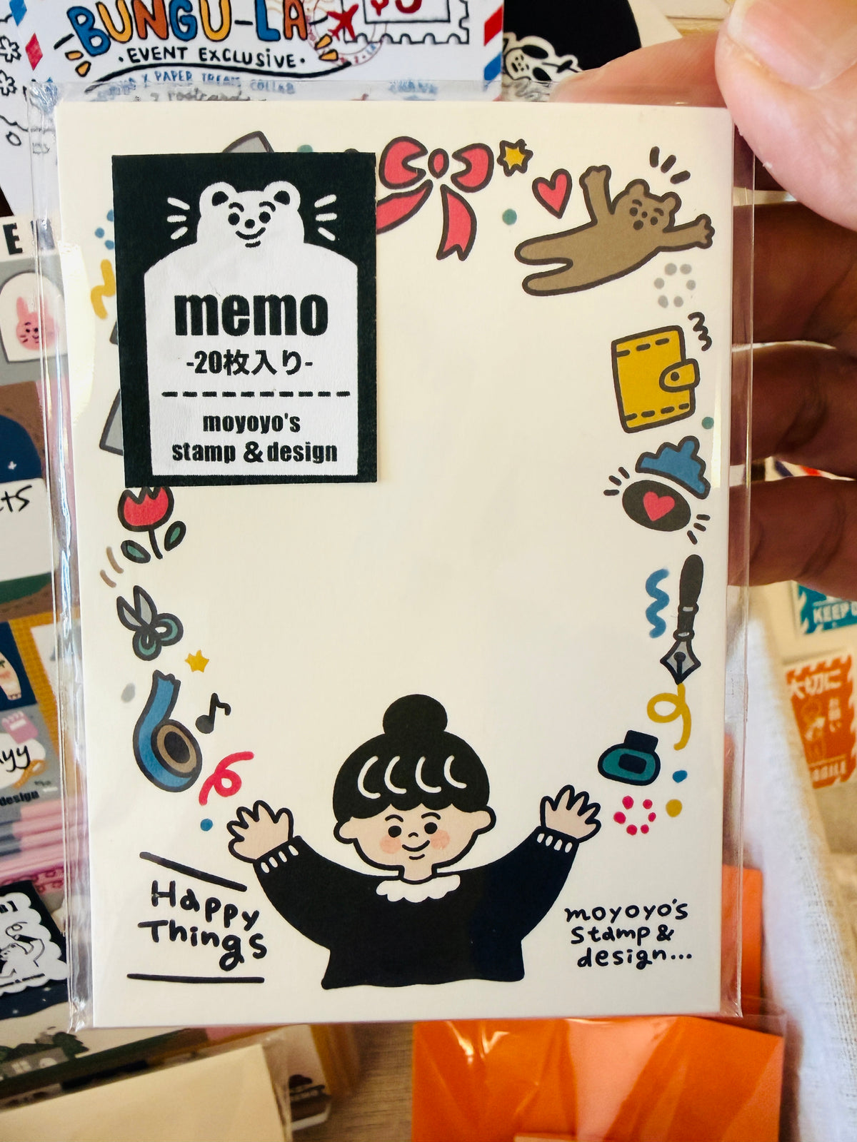 [moyoyo] Happy Things mini memo