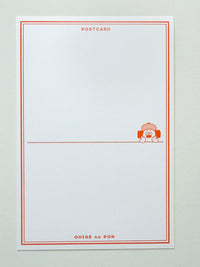 [Makoto Kanazawa] OHIGE no Pon postcard (set of 2)