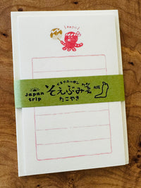 [Furukawashiko] Gifu and Osaka Soebumi mini letter + flake stickers {discontinued • no restock}