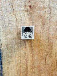 [Mushroom Cat] Everyday mini rubber stamps