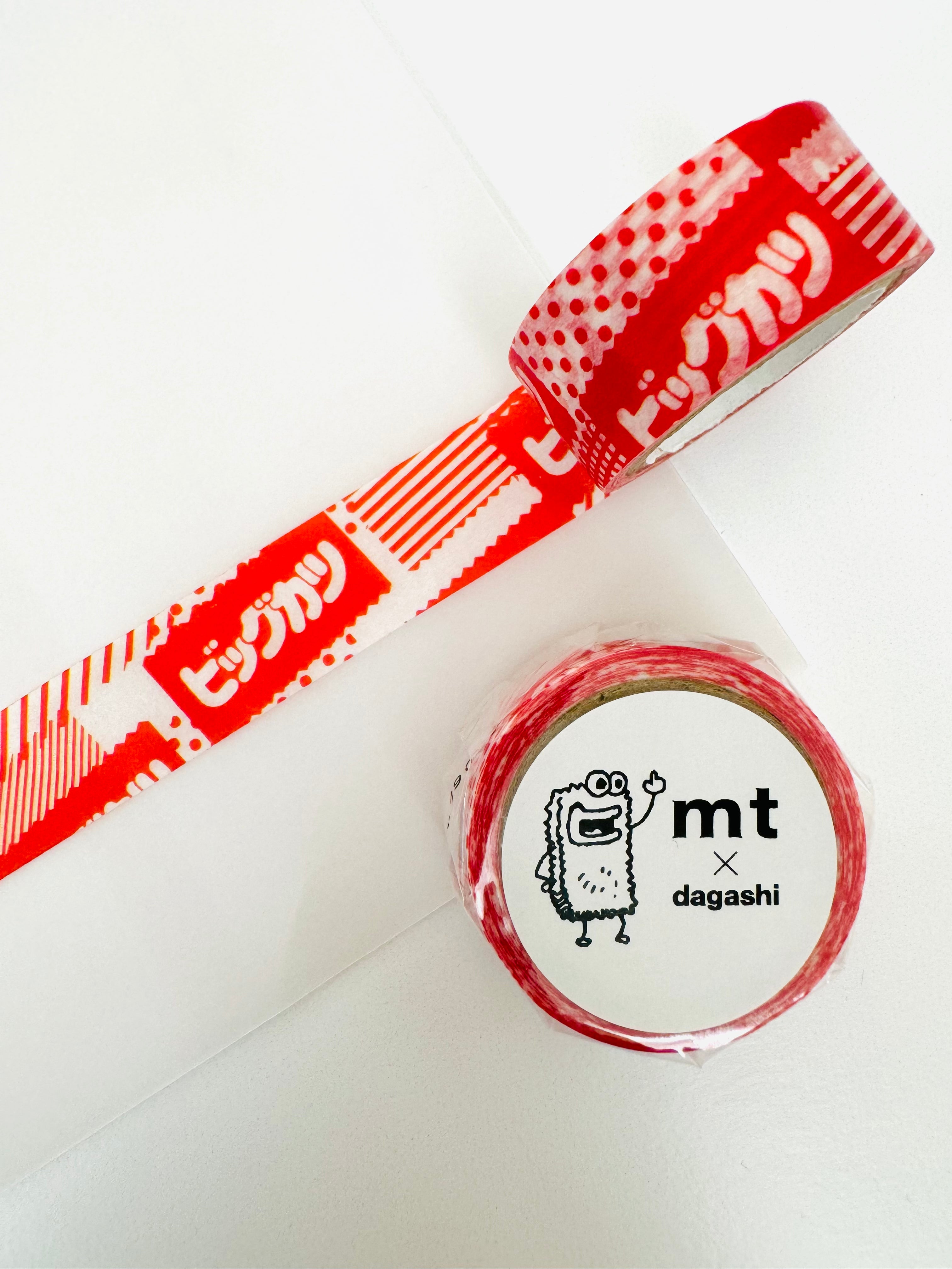 [mt] dagashi x big katsu and yotchan series washi tape
