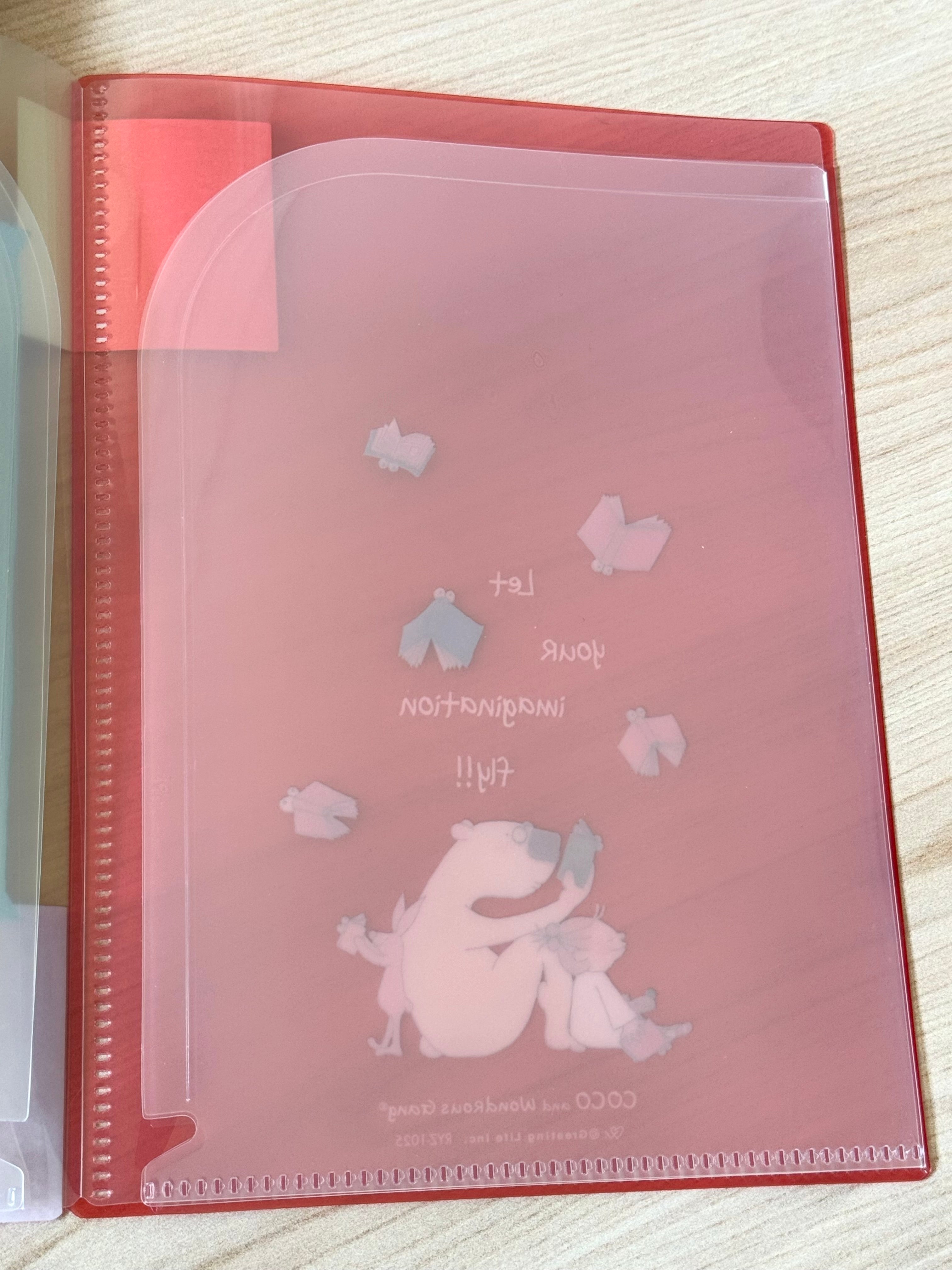 [Coco and Wondrous Gang] Coco Bookstore Pocket File Folder