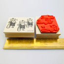 [RiraRira Hanko] Uncle Iwai Setsubun Oni rubber stamp