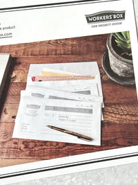 WORKER'S BOX Envelope File