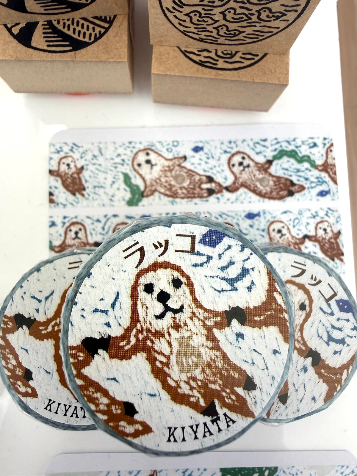 [Tegamisha] KIYATA · Otter washi tape