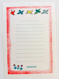 [Nobarasha] Birds Letter Writing sheets