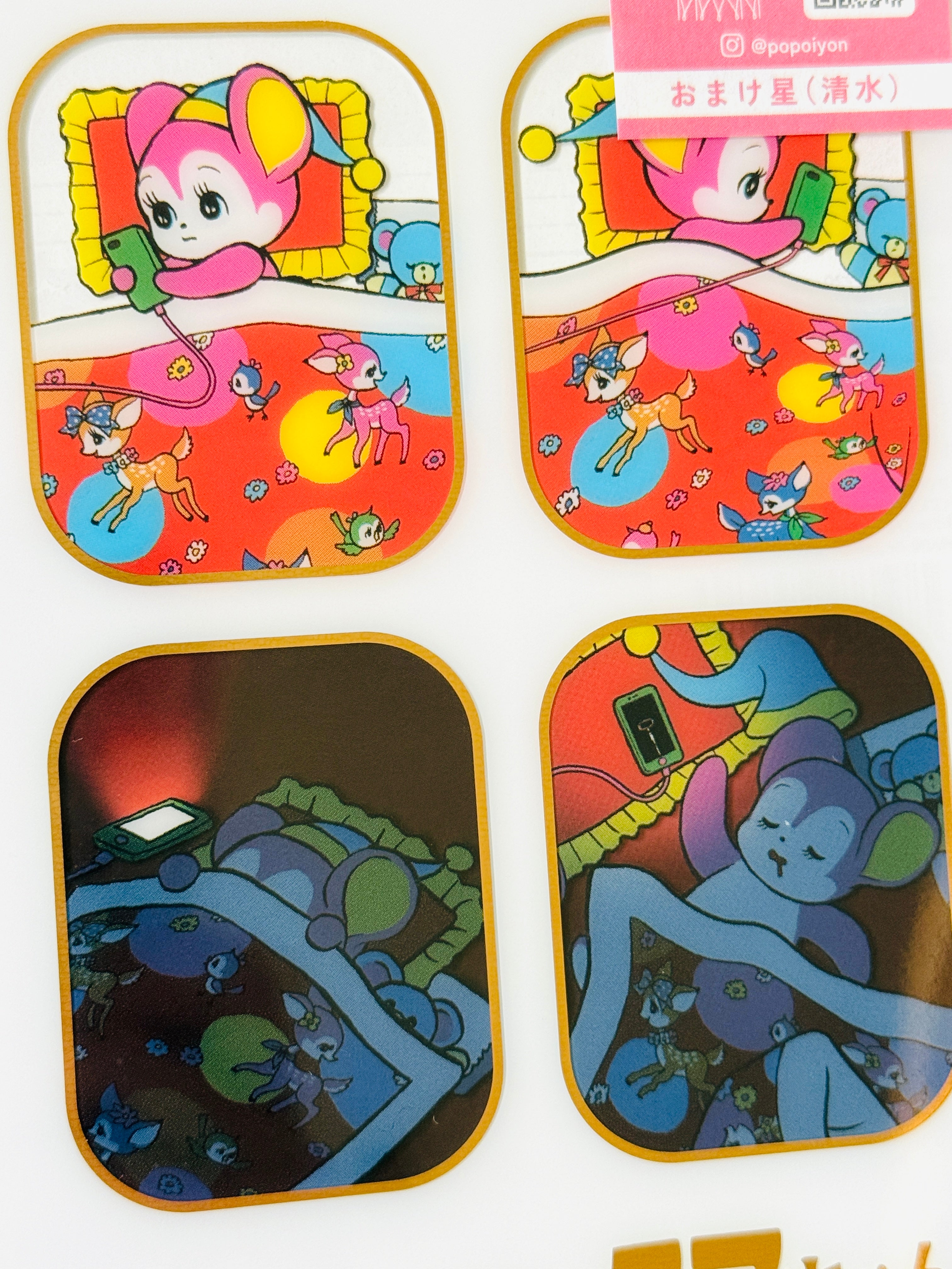 [Popoiyon] Creators Circus collab x Kuma chan Scrolling…Asleep clear card