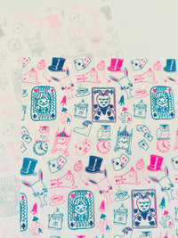 [Nobarasha] Alice & Playing Cards Retro Design Paper