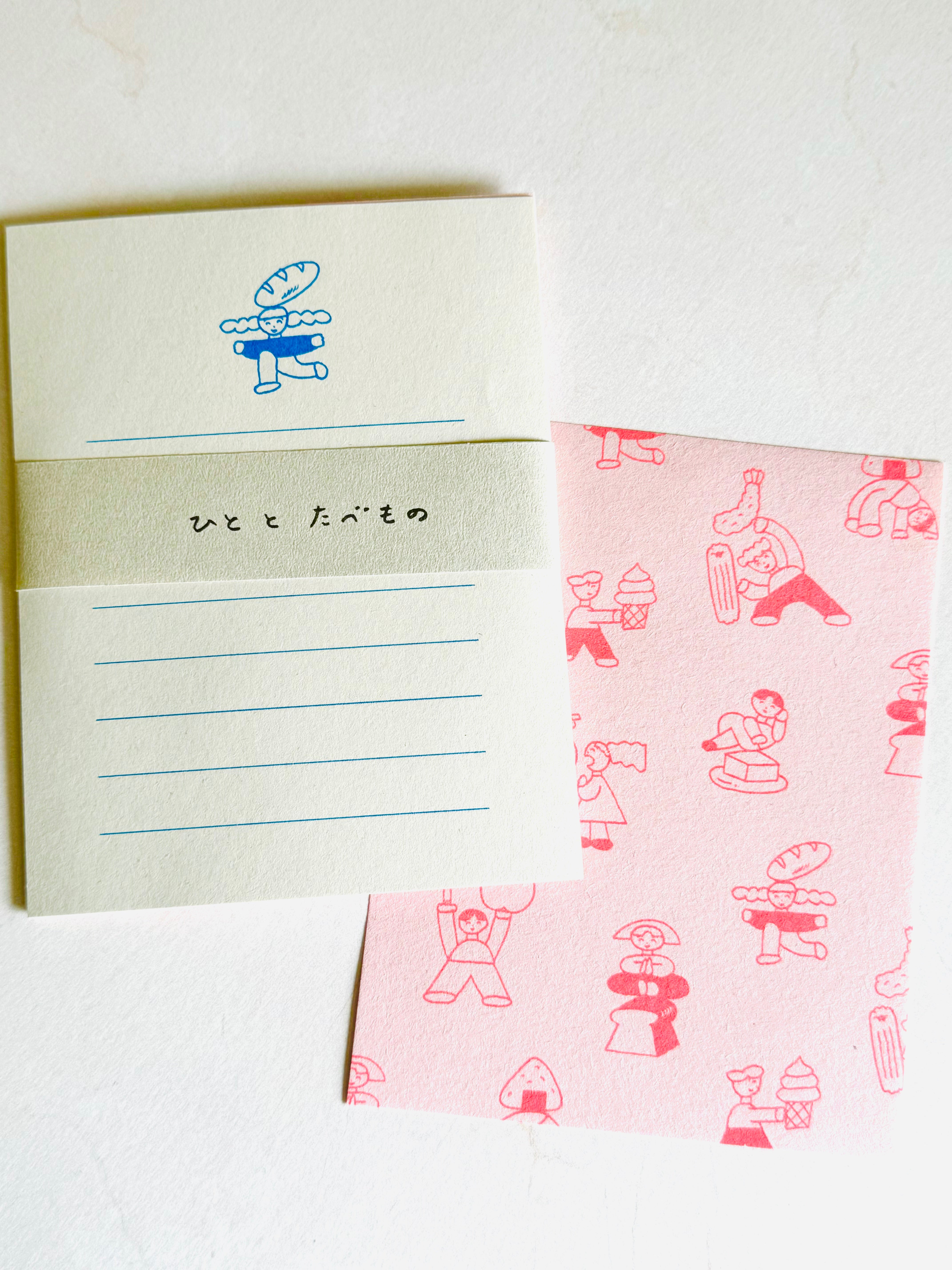 [Mizushima] Tadashi Nishiwaki x People and Food small letter set