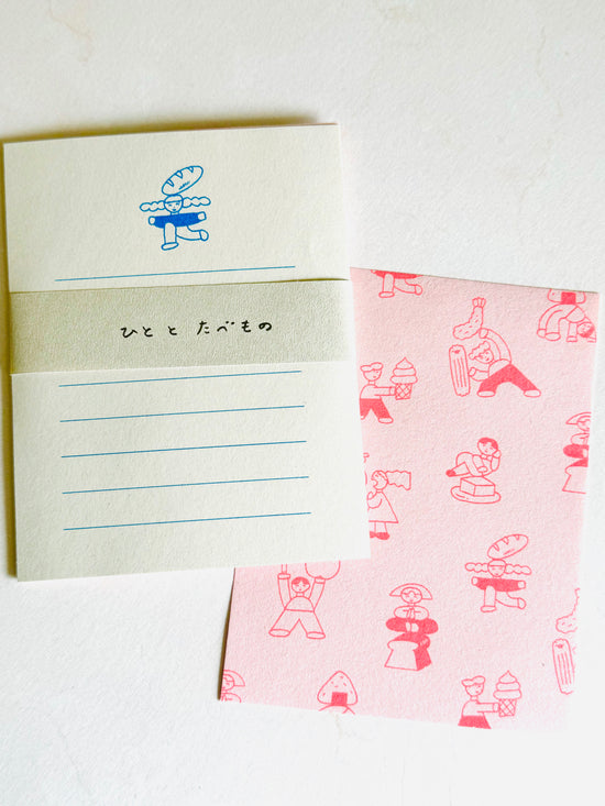 [Mizushima] Tadashi Nishiwaki x People and Food small letter set