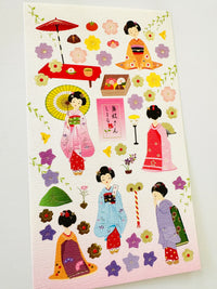 [Hyogensha] Maiko sticker sheet