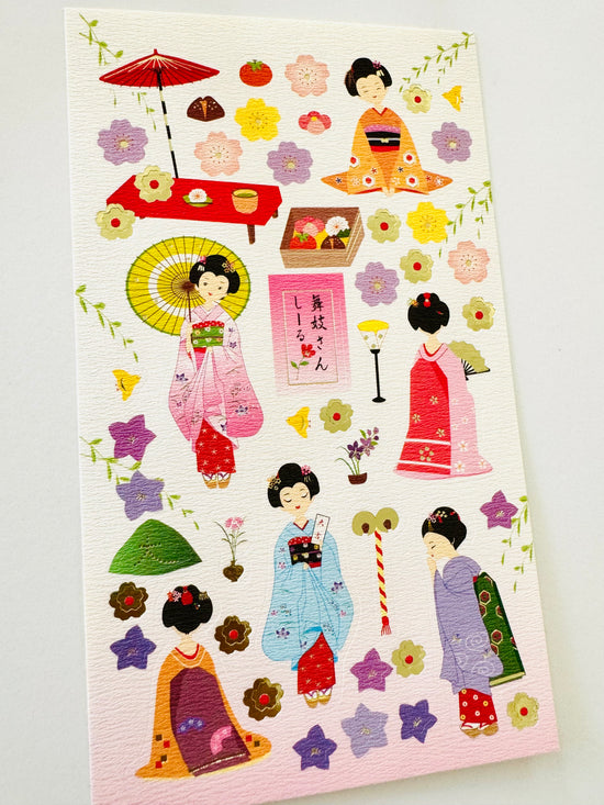 [Hyogensha] Maiko sticker sheet