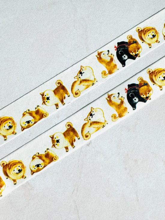 [SEAL-DO] Shinzi Katoh x Playful Shiba Banana Paper washi tape