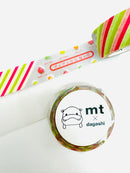 [mt] dagashi x choco series washi tape