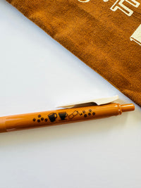 [Zebra] Vintage Sarasa x Coffee pen