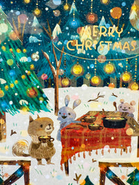 [Sorahana] Muumegu x Christmas Soup postcard