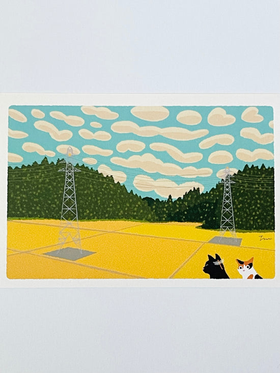 [Tabineko] Scale Cloud (2018) postcard x Toshinori Mori