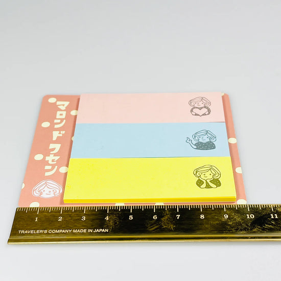 [RiraRira Hanko] Maron Three Tier sticky note