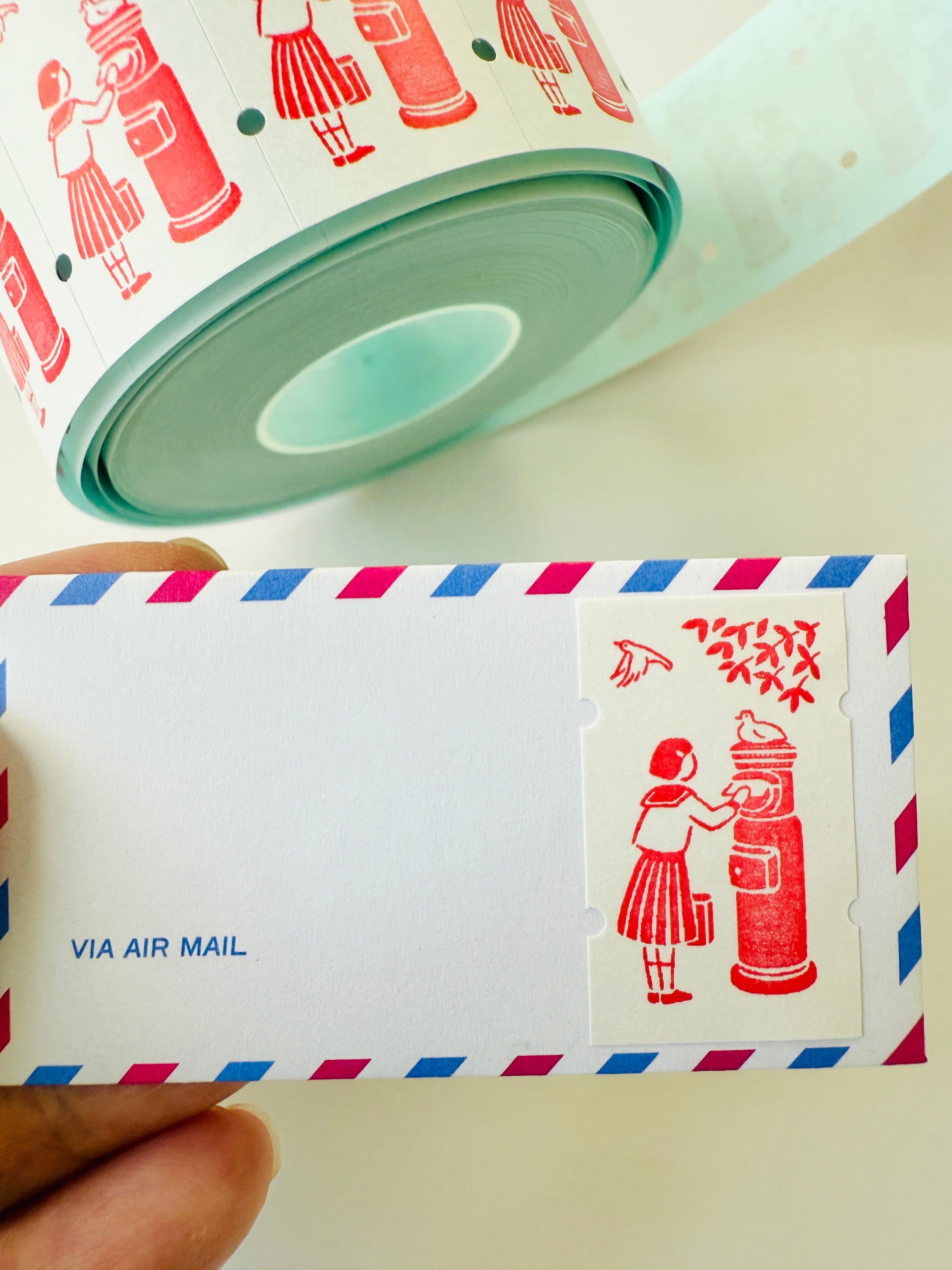 [36 Sablo] Original Label Roll sticker sheets (sample strip only)