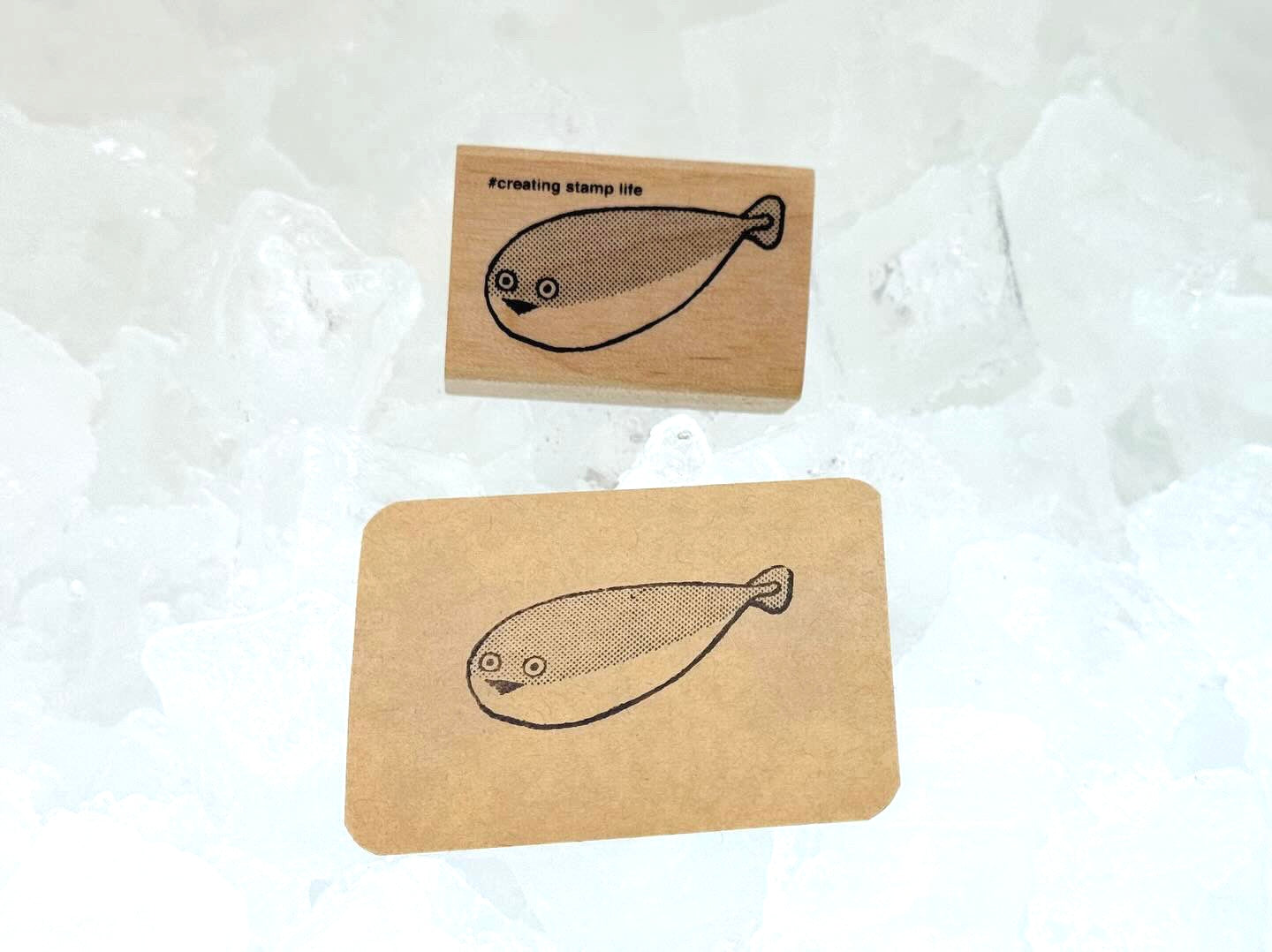 [I Love Stamp] Sacabambaspis rubber stamp