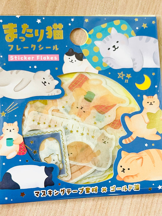 [World Craft] Animal Palooza flake stickers (last chance • no restock)
