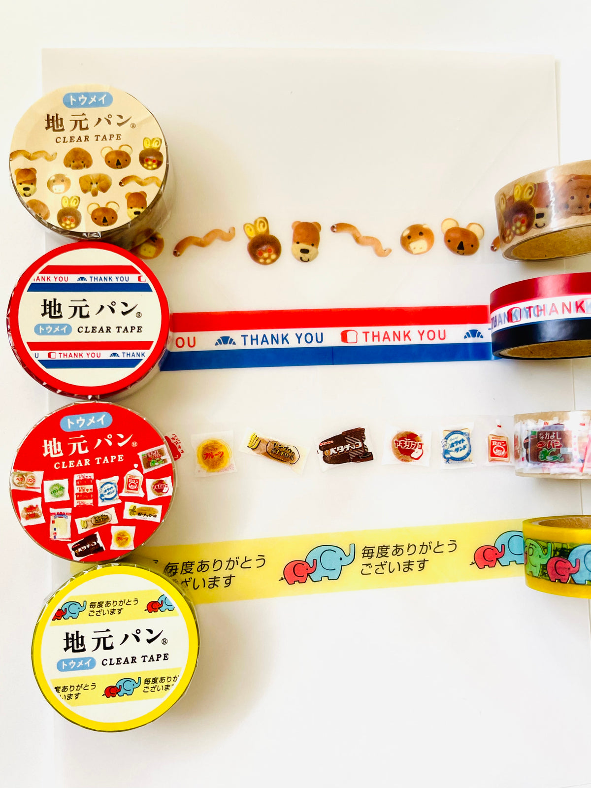 Nostalgic Bread x Clear Tape