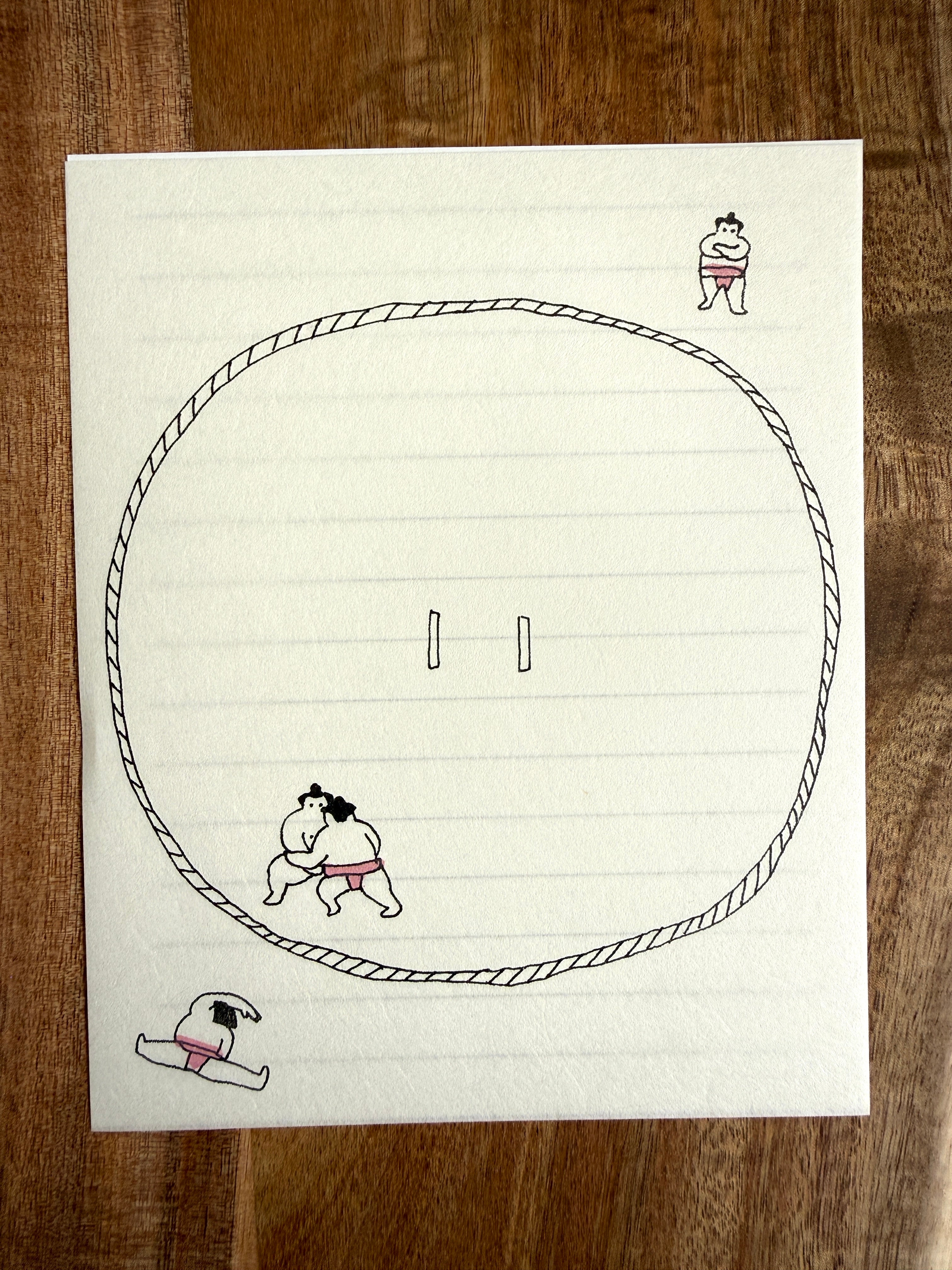 [Furukawashiko] Sumo letter set