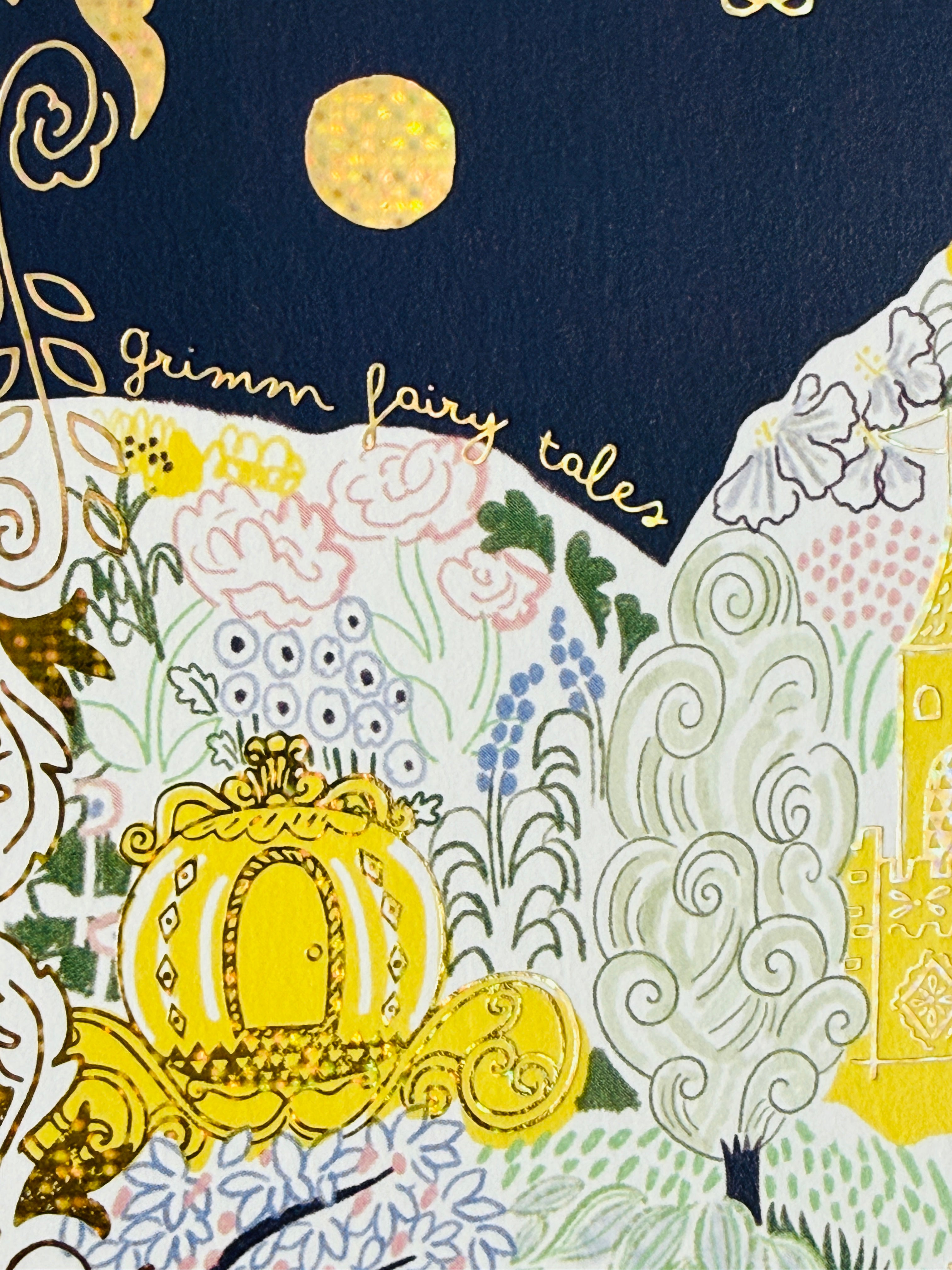 [SEAL-DO] Shinzi Katoh x Walking Literature series: Cinderella by Charles Perrault · Sparkling postcard