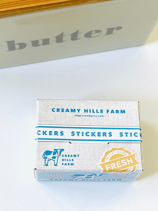 [Greeting Life] Dairy 🥛 Delivery Box flake stickers