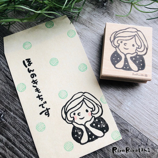[RiraRira Hanko] Daydream Maron chan rubber stamp