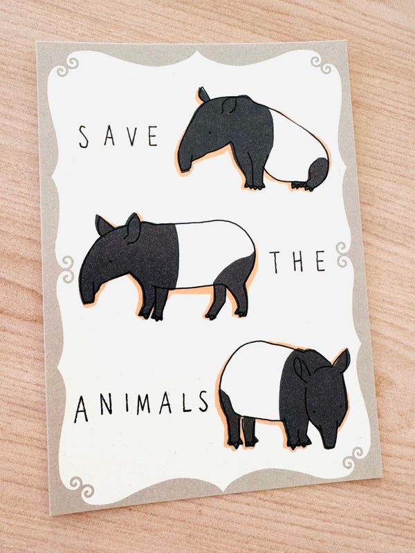 Shinzi Katoh: Save the Animals {postcard collection}