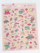 [Tadashi Nishiwaki] cozyca x Bread and Happiness sticker sheet