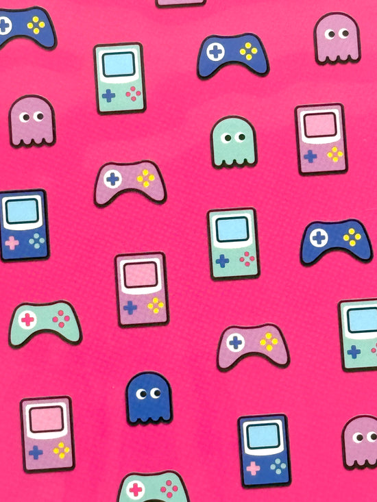 [MIND WAVE] Gaming in the ‘80s mini sticker sheet