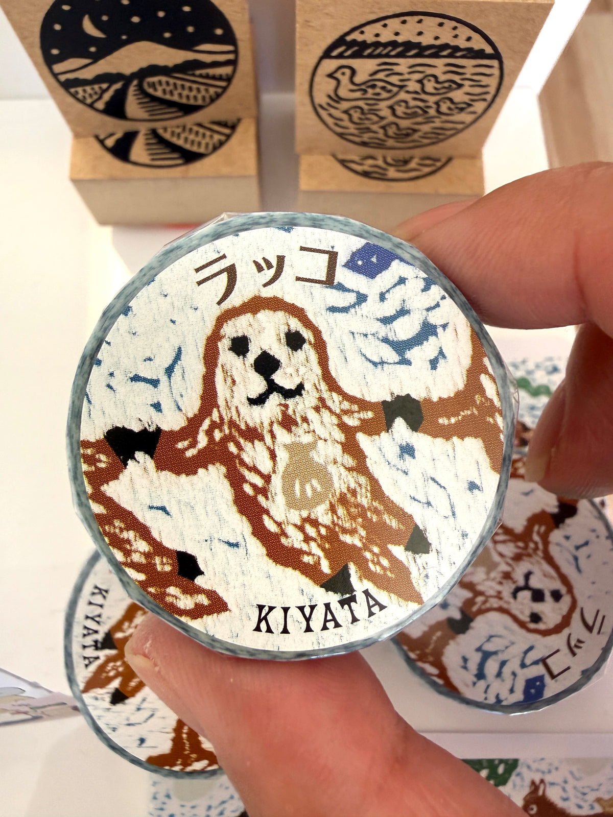 [Tegamisha] KIYATA · Otter washi tape