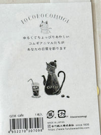 [tocorocomugi] Furukawashiko collaboration x Coffee Cat decal sticker