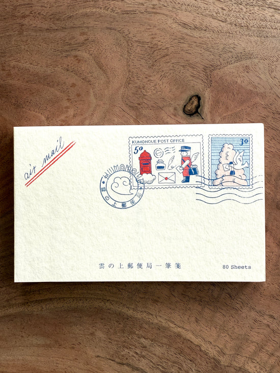 [Kyupodo] Kumonoue “Airmail Post Office” Memo pad