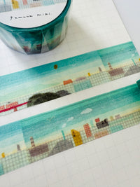 [Miki Tamura] SAIEN x Blue & City washi tape