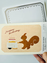 [cozyca] Squirrel’s Birthday Cake Shop x Mariko Fukuoka