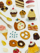 [MIND WAVE] Cafe Canvas Painting sticker sheet