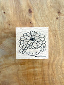 [Nobarasha] Flower Child Hanko rubber stamp